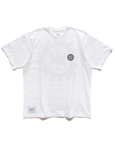 WTAPS OBJ 03 / SS T-Shirt / Cotton. Mon White, T-Shirts