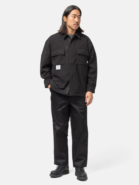 WTAPS OBJ / LS / POLY. Fleece Black, Shirts