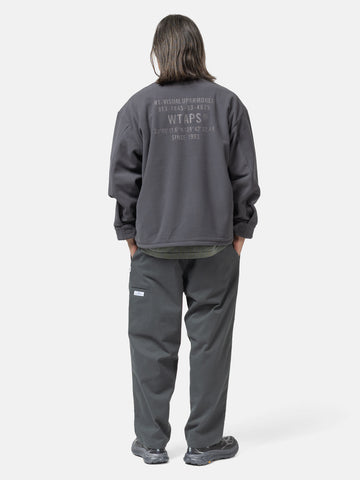 WTAPS OBJ / LS / POLY. Fleece Charcoal, Shirts