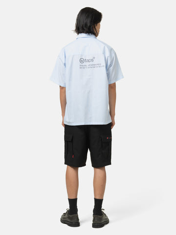 WTAPS Repo / SS / CTPL. Broadcloth. Textile Blue, Shirts