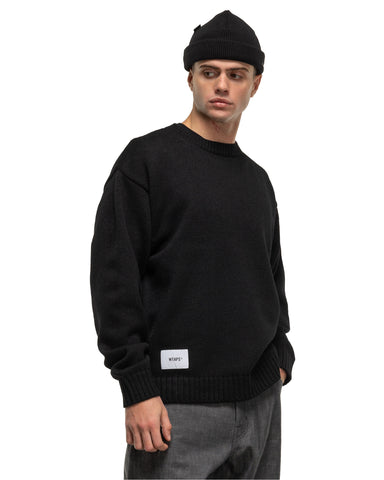 WTAPS SIGN / Sweater / POLY. Black, Knits