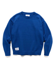 WTAPS SIGN / Sweater / POLY. Blue, Knits