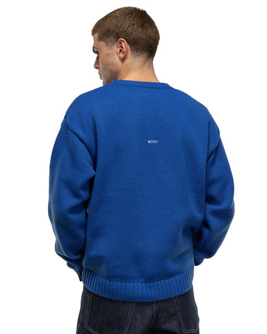 WTAPS SIGN / Sweater / POLY. Blue, Knits