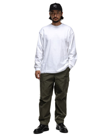 WTAPS Sign / Long Sleeve / T-Shirt Cotton White, T-Shirts