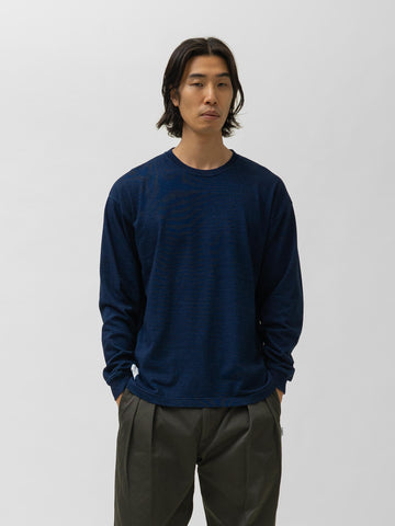 WTAPS Sign-Yd 02 / LS / Cotton Indigo, T-Shirts