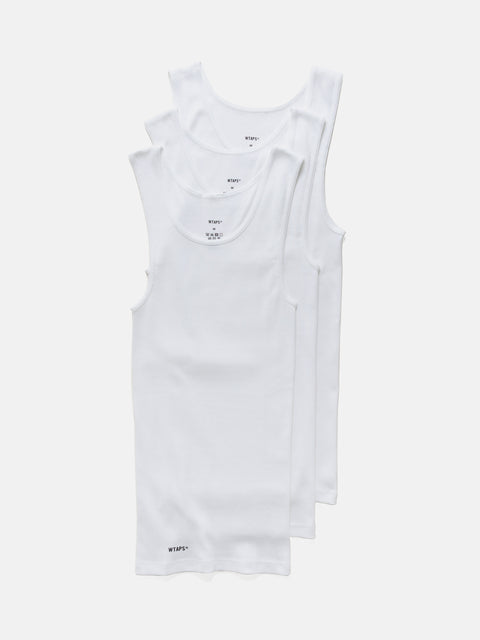 WTAPS Skivvies Tank White, T-Shirts