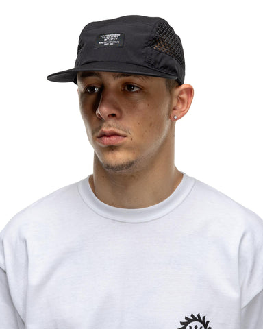 WTAPS T-7 / CAP / Poly. Tussah Black, Headwear