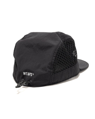 WTAPS T-7 / CAP / Poly. Tussah Black, Headwear