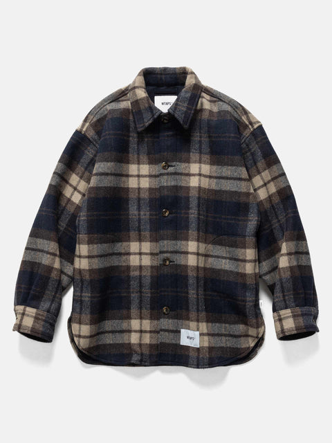 WTAPS WCPO / Jacket / WOPL. Melton Textile Beige, Shirts