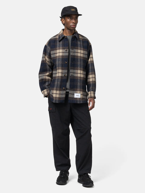 WTAPS WCPO / Jacket / WOPL. Melton Textile Beige, Shirts