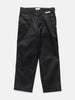 WTAPS WRKT2001 / Trousers / CPTL. Twill. Black, Pants