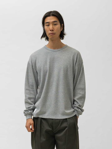 WTAPS Waffle Standard / LS / Cotton Gray, Thermals