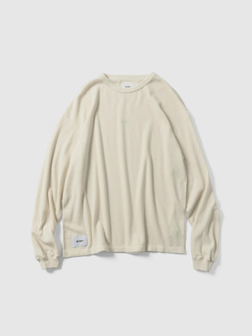 WTAPS Waffle Standard / LS / Cotton Off White, Thermals