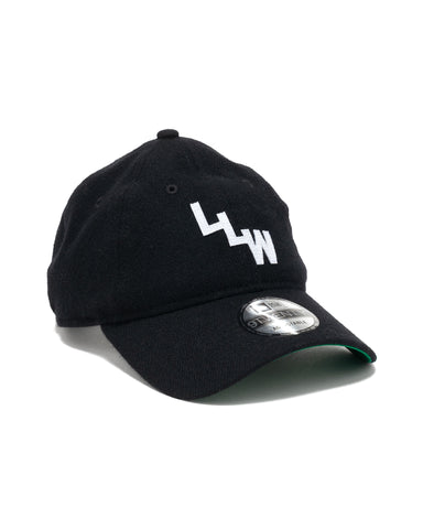 WTAPS 9TWNETY / CAP / Wopl. Flannel. NEWERA Black, Headwear