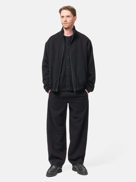 Wool-Cashmere-Fleece-Easy-Twist-Trousers-Black-2
