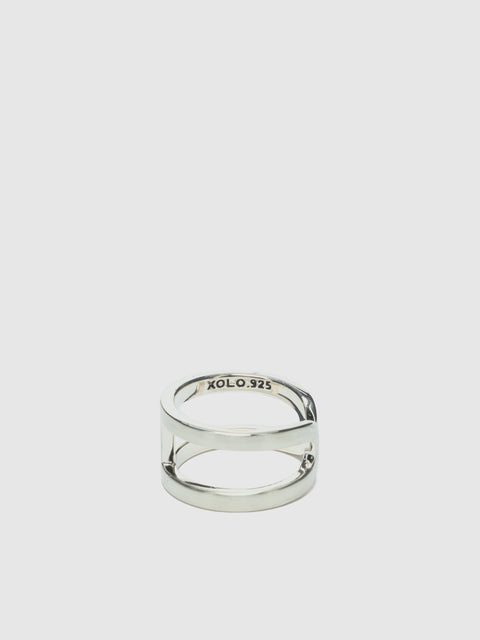XOLO Jewelry H Ring with Hair Line, Jewelry