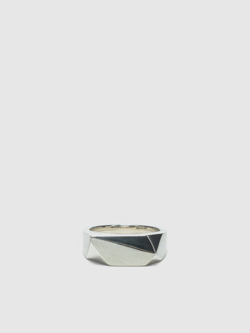 XOLO Jewelry Pentagon Ring with Hair Line, Jewelry