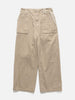 YOKE Denim Cut-Off Buggy Pants Beige, Pants