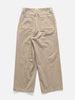 YOKE Denim Cut-Off Buggy Pants Beige, Pants