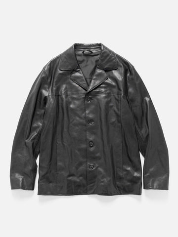YOKE Leather Car Jacket Black, Leather Jackets
