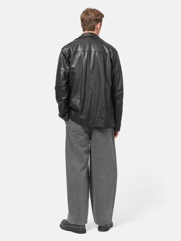 YOKE Leather Car Jacket Black, Leather Jackets