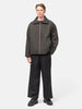 YOKE Melton Stand Collar Zip Blouson Dark Olive, Jackets