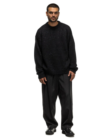 YOKE Rayon Cotton Easy Pants Black, Bottoms