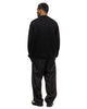 YOKE Rayon Cotton Easy Pants Black, Bottoms