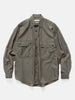 YOKE Wool Nylon Work Shirt Olive, Shirts