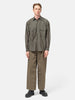 YOKE Wool Nylon Work Shirt Olive, Shirts