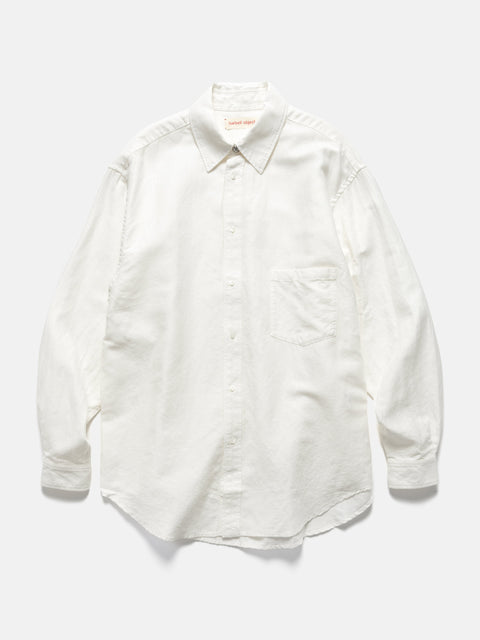 barbell object Cotton Linen +sh White, Shirts