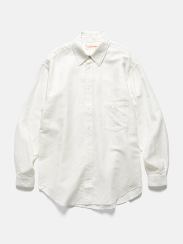 barbell object Cotton Linen +sh White, Shirts