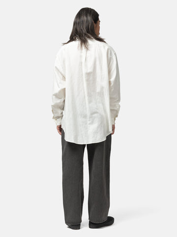 barbell object Cotton Linen +sh White, Shirts