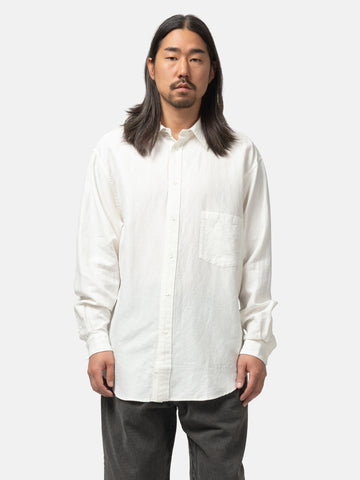 barbell object Cotton Linen +sh White, Shirts