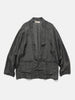 barbell object Hook Jacket Fade Black, Jackets