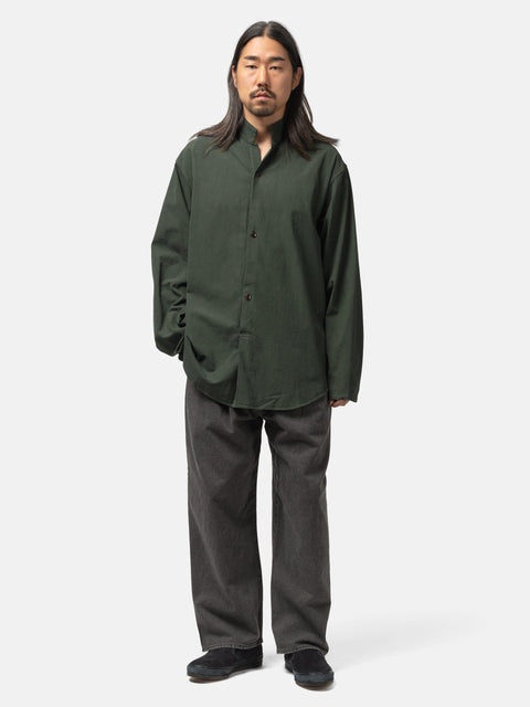 barbell object Twill Pullover Khaki, Shirts