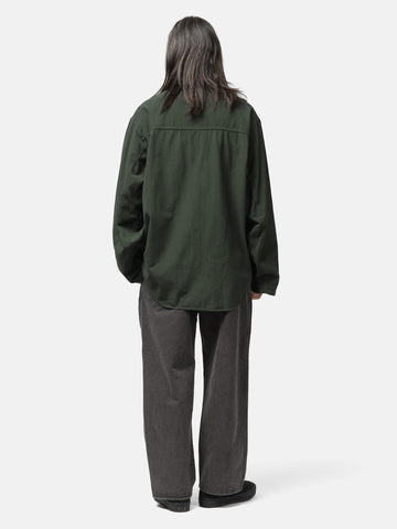 barbell object Twill Pullover Khaki, Shirts