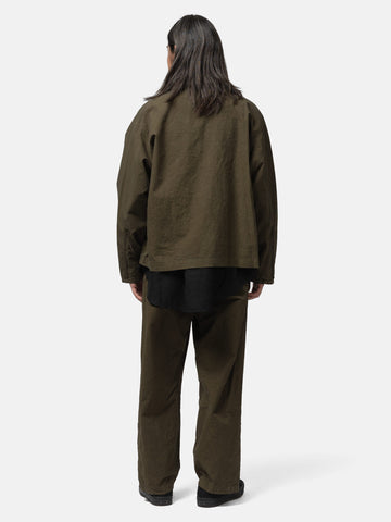barbell object Zipper Pant Khaki, Pants