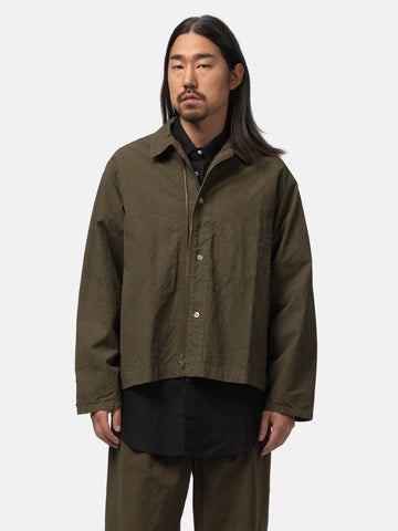 barbell object Zipper Shirt Khaki, Shirts