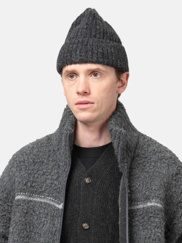 Batoner Fluffy Knit Cap Merange Black, Beanies