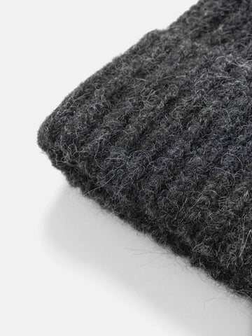 Batoner Fluffy Knit Cap Merange Black, Beanies