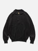 Batoner Ramie Wool Skipper Black, Sweaters