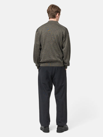 Batoner Ramie Wool Skipper Olive, Sweaters