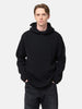 Batoner Solid Wool Rib Pull Parker Black, Hoodies