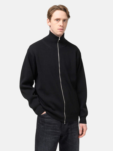 Batoner Super High Twist Wool Drivers Knit Black, Sweaters