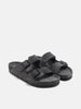 Birkenstock Arizona Exquisite Suede Charcoal, Mules