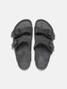 Birkenstock Arizona Exquisite Suede Charcoal, Mules