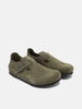 Birkenstock London Suede Thyme, Mules
