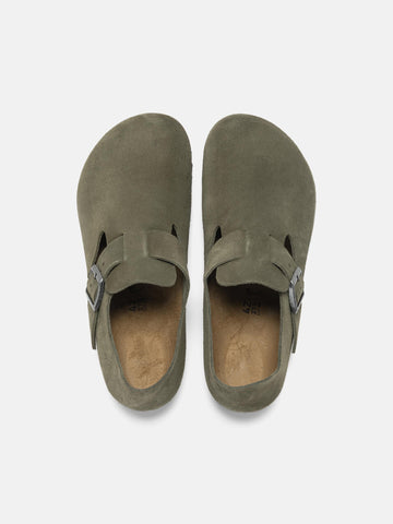 Birkenstock London Suede Thyme, Mules