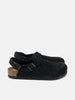 Birkenstock Tokio II Suede Black, Mules